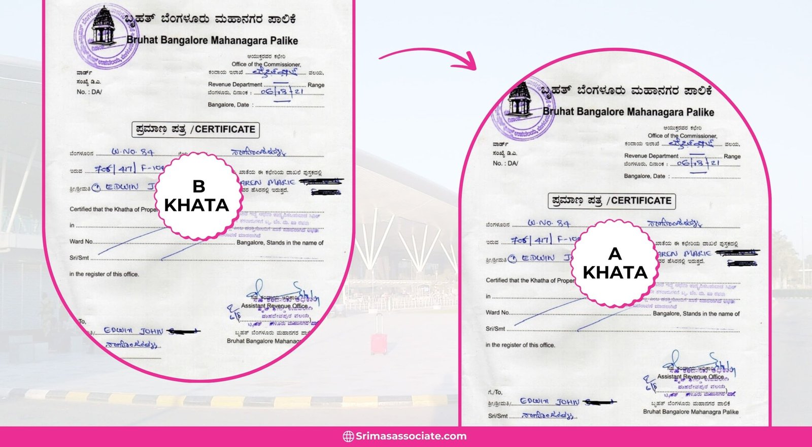 Apply for CMC Khata | CMC Khata to BBMP Khata Transfer Process