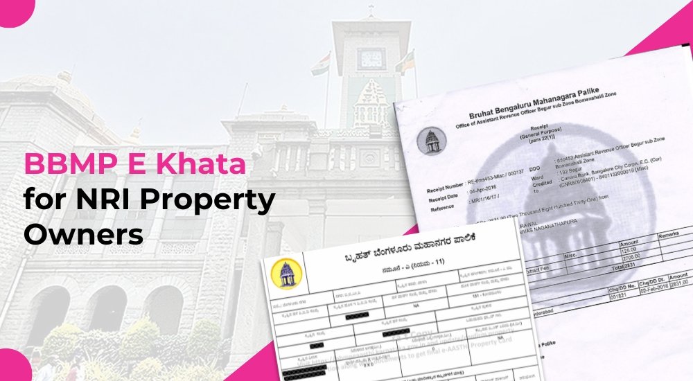 BBMP E Khata for NRI Property Owners