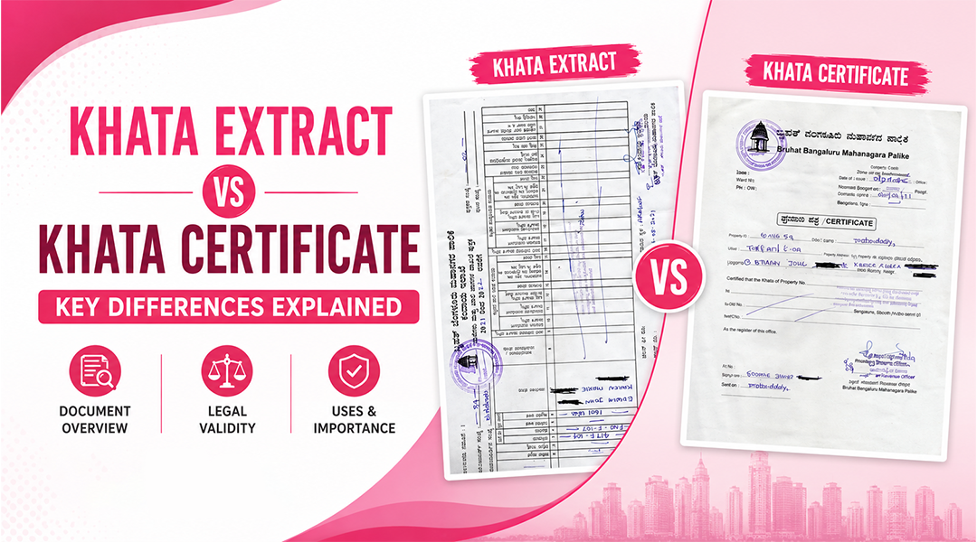 Khata Extract vs Khata Certificate- Key Differences Explained1