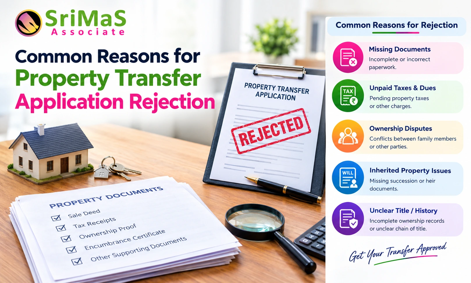 Property Transfer Application Rejection